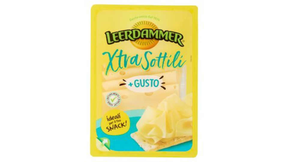 Leerdammer XtraSottili + Gusto Fette 8 x 10 g