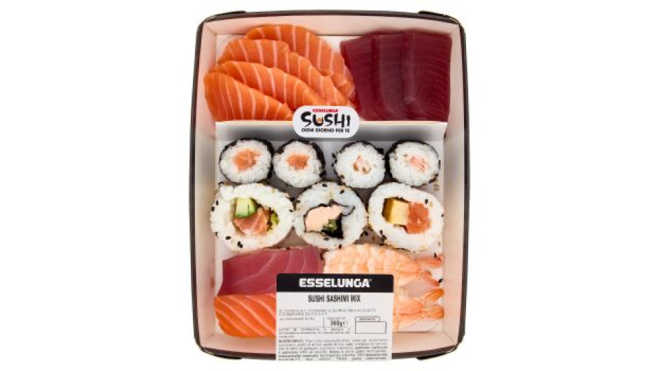Esselunga Sushi Sashimi mix