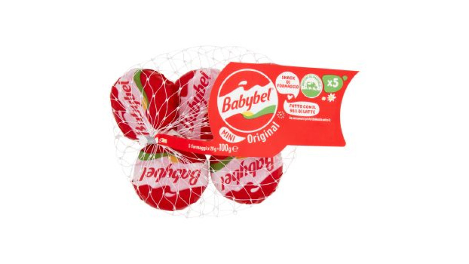 Mini Babybel Rosso Formaggio 5 x 20 g