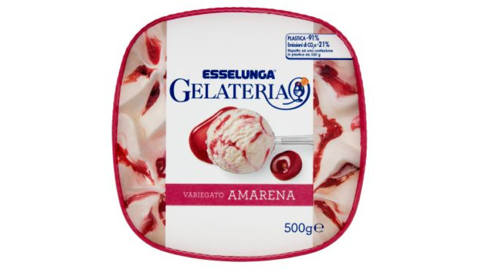 Esselunga, Gelateria panna variegato amarena