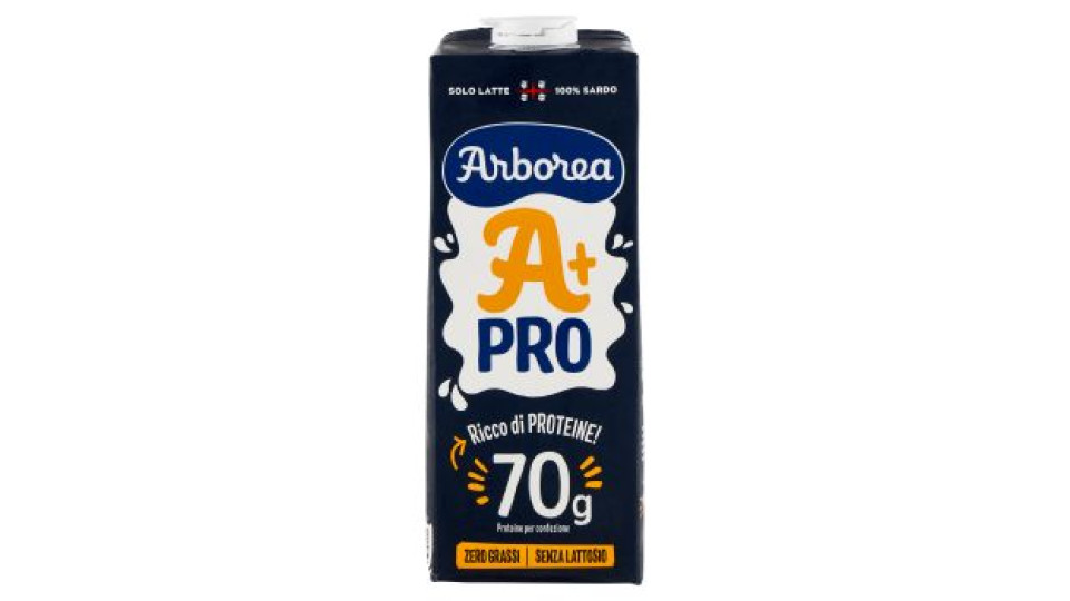 Arborea A+ Pro Latte Zero Grassi Senza Lattosio 1000 ml