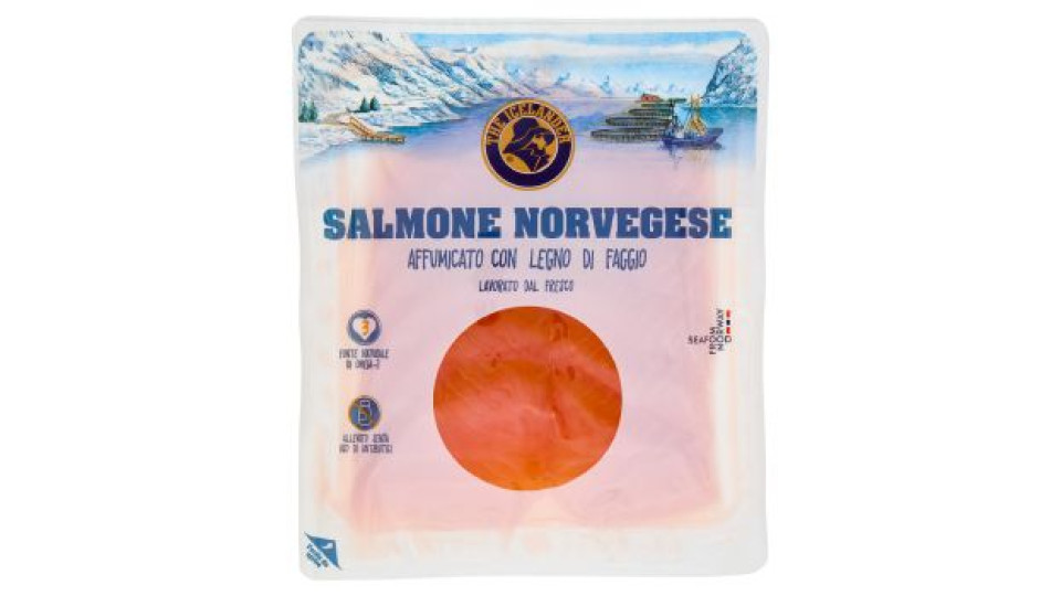 SALMONE NORVEGESE AFFUMIC. CALDO
