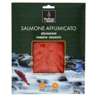 Harbour Salmon Co., salmone selvaggio affumicato varietà Sockeye