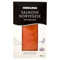Salmone norvegese affumicato con sesamo