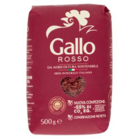 Gallo Rosso da Agricoltura Sostenibile 100% Integrale 500 g
