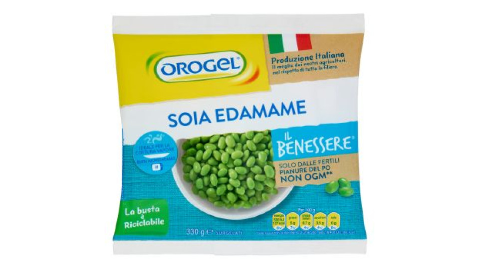 Orogel Il Benessere Soia Edamame surgelati 330 g