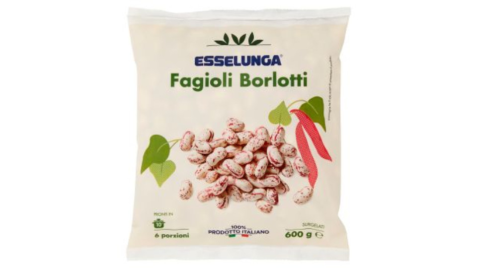 Esselunga, fagioli borlotti surgelati