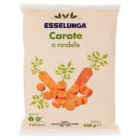 Esselunga, carote a rondelle surgelate