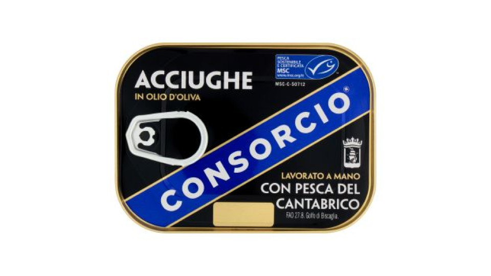 Consorcio Acciughe in Olio d'Oliva 74 g