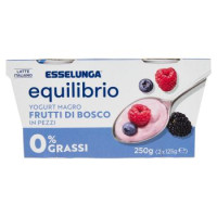 Esselunga Bio, Yogurt magro 0,1% di grassi ai frutti di bosco biologico