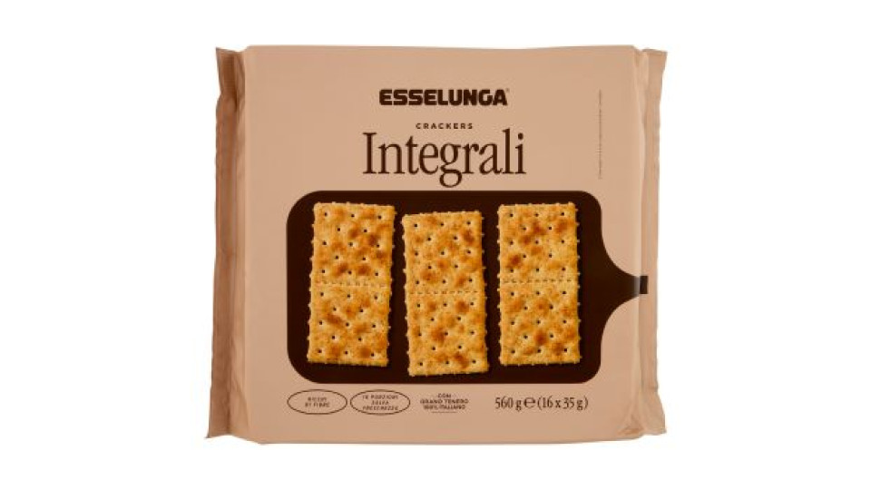 Esselunga Equilibrio, crackers integrali