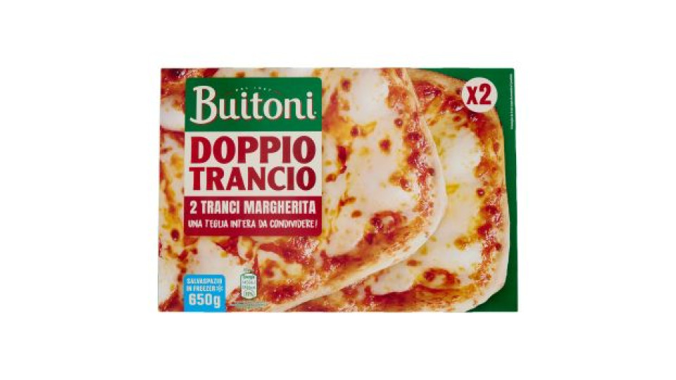 Buitoni Doppio Trancio Margherita 2 Tranci 650g
