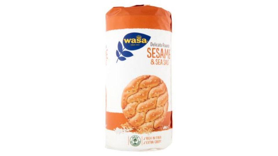Wasa Runda Sesam & Seasalt Cracker con Semi di Sesamo 290g