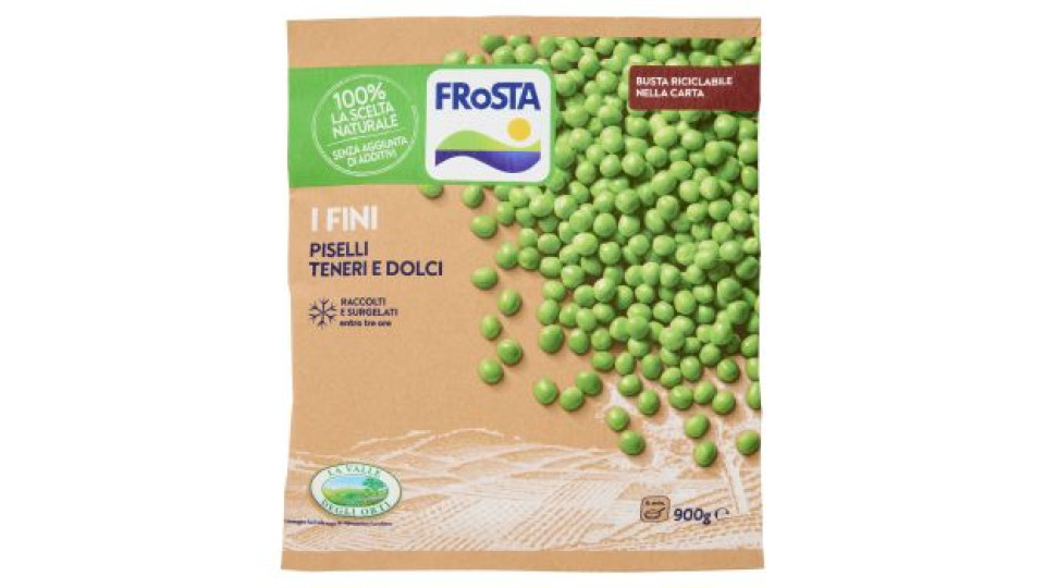 FRoSTA i Finissimi Piselli Piccoli e Teneri Surgelati 850 g
