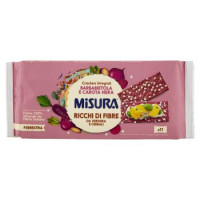 Misura Fibrextra Crackers Integrali Barbabietola e Carota Nera 385 g