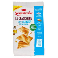 Doria Semplicissimi le Crackerine Chips di Pane Pita con Sale Marino 90 g