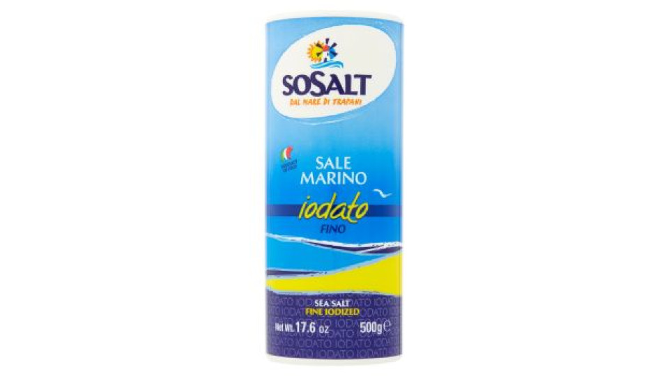 Sosalt, sale marino iodato fino