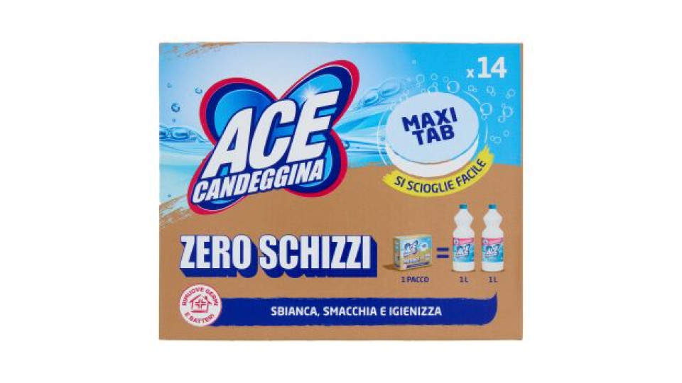 Ace Candeggina Maxi Tab 14 x 15 g