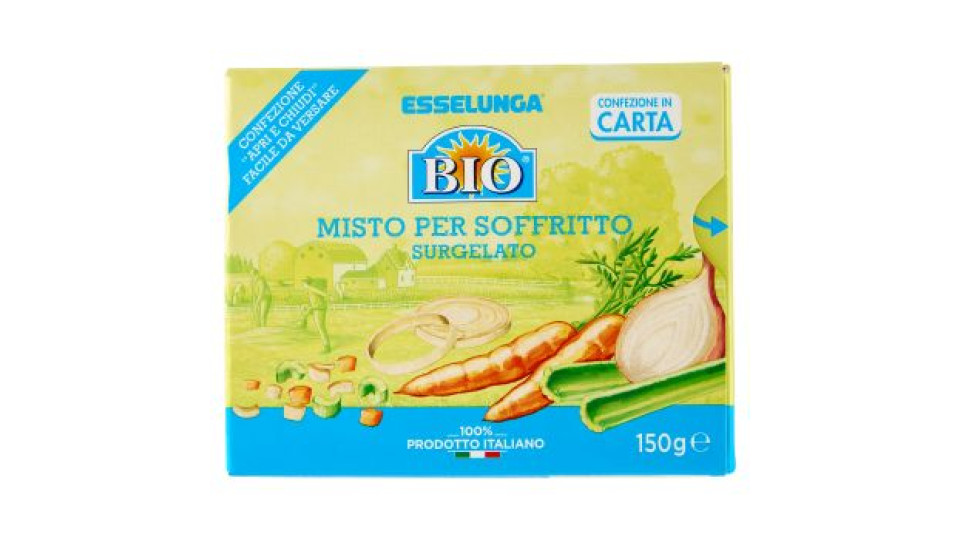 Esselunga Bio, misto per soffritto biologico surgelato