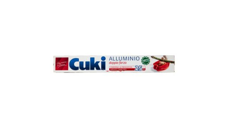 Cuki Conserva e Cuoce Alluminio doppia forza 25+5 m = 30 m