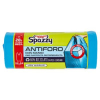 Domopak Spazzy Antiforo Profumati con Manici 28 lt Pattumiera Media 52x54 cm Mela Verde 15 pz