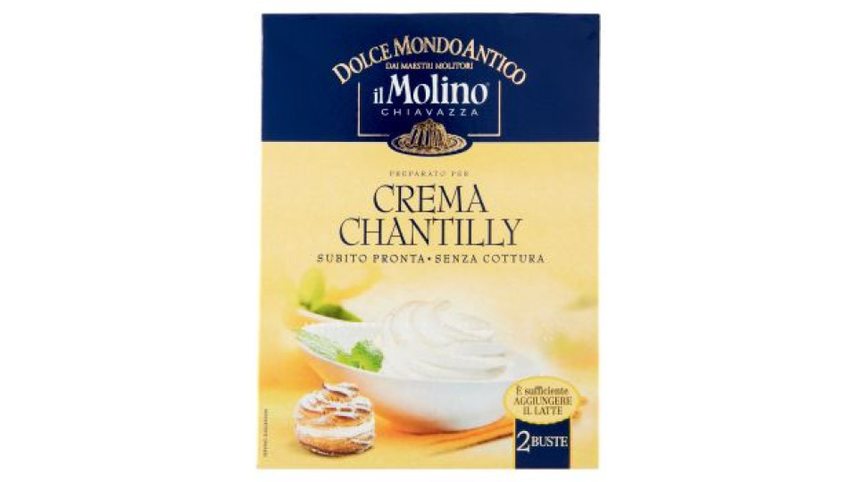 il Molino Chiavazza, Dolce Mondo Antico preparato per crema Chantilly