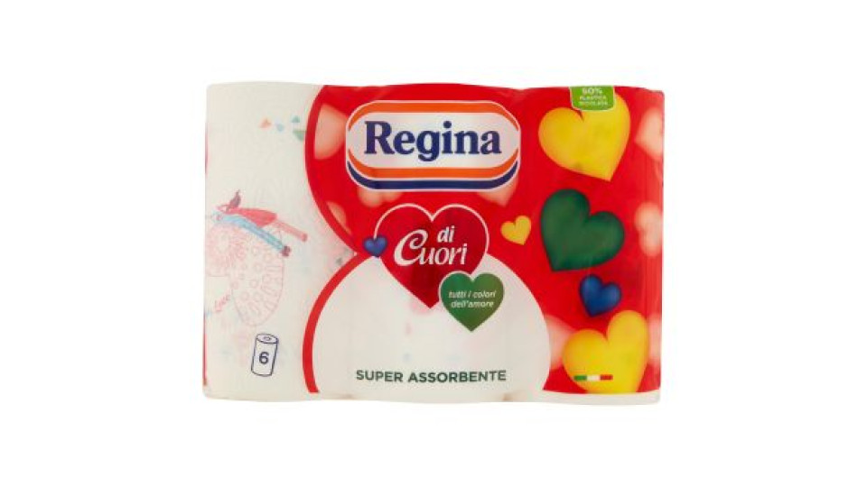 Regina di Cuori carta cucina 6 rotoli