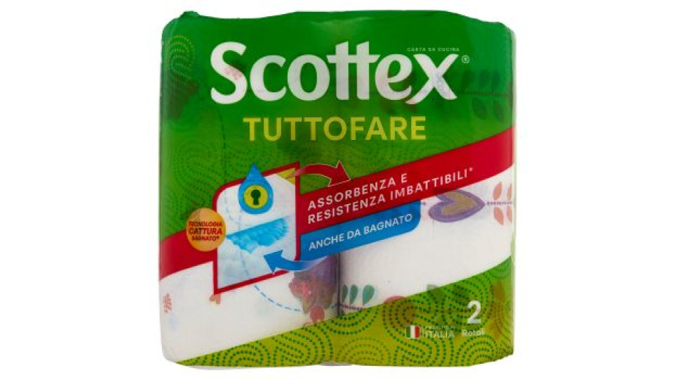 Scottex Tutto fare Carta da Cucina 2 pz
