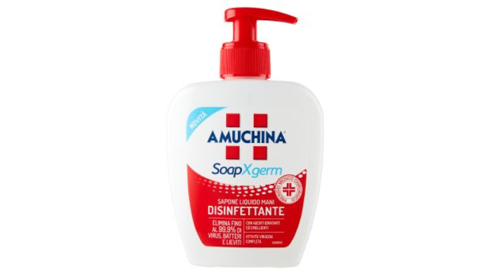 Amuchina SoapXgerm Sapone Liquido Mani Disinfettante 250 ml