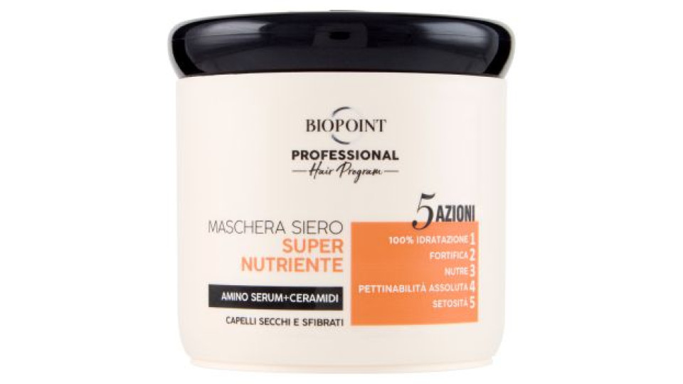 Biopoint Professional Hair Program Maschera Siero Super Nutriente 400 ml
