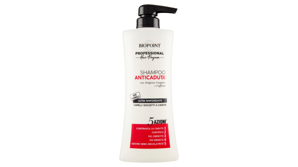 Biopoint Professional Hair Program Shampoo Anticaduta* 400 ml