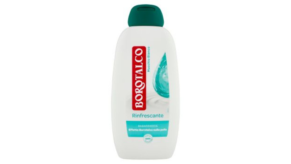 Borotalco Muschio Bianco Rinfrescante Bagnodoccia 600 ml