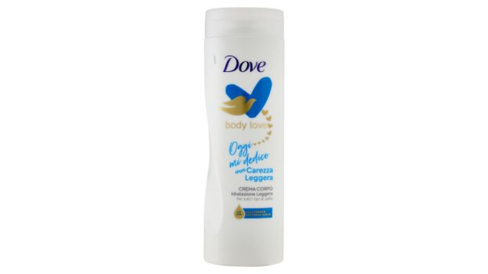 Dove Carezza Leggera Crema Corpo per tutti i tipi di Pelle 400 ml