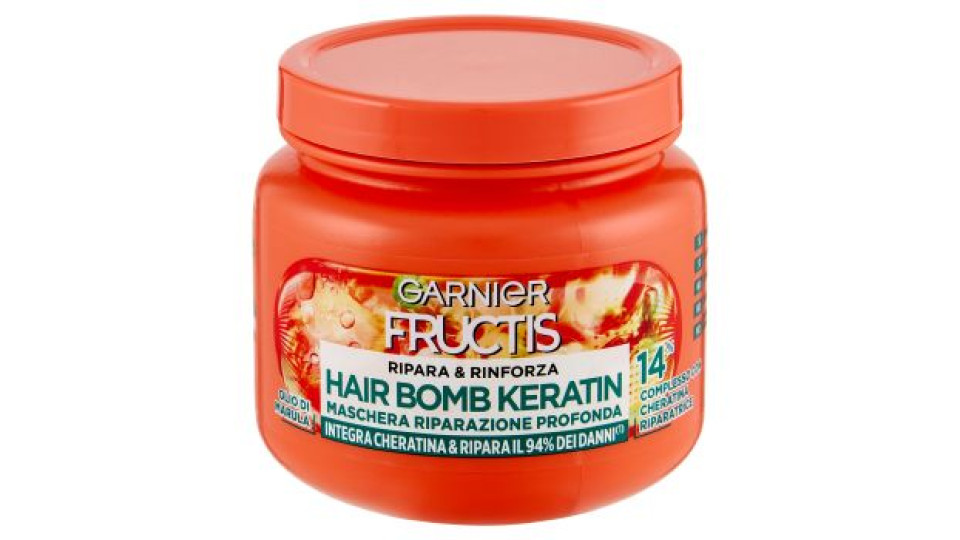 Garnier Fructis Maschera Ripara&Rinforza per capelli danneggiati 320 ml