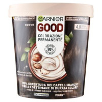 Garnier GOOD 5.0 Castano Moka, colorazione permanente senza ammoniaca, 90% di origine naturale