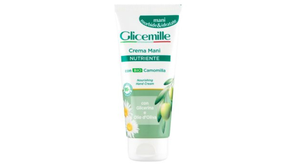 Glicemille Crema Mani Nutriente con Bio Camomilla 100 mL