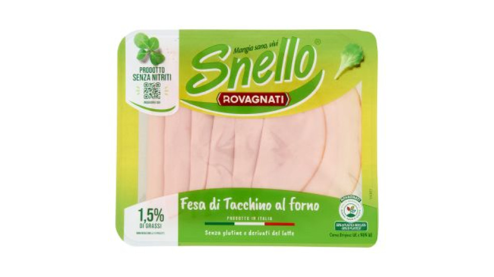 Rovagnati Snello Fesa di Tacchino al forno 100,0 g