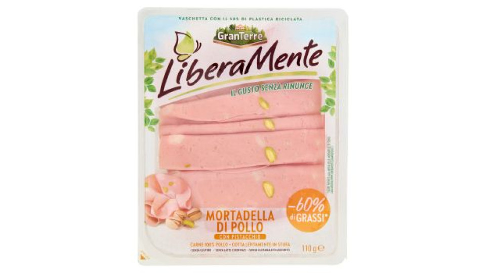 Mortadella pollo liberamente g110