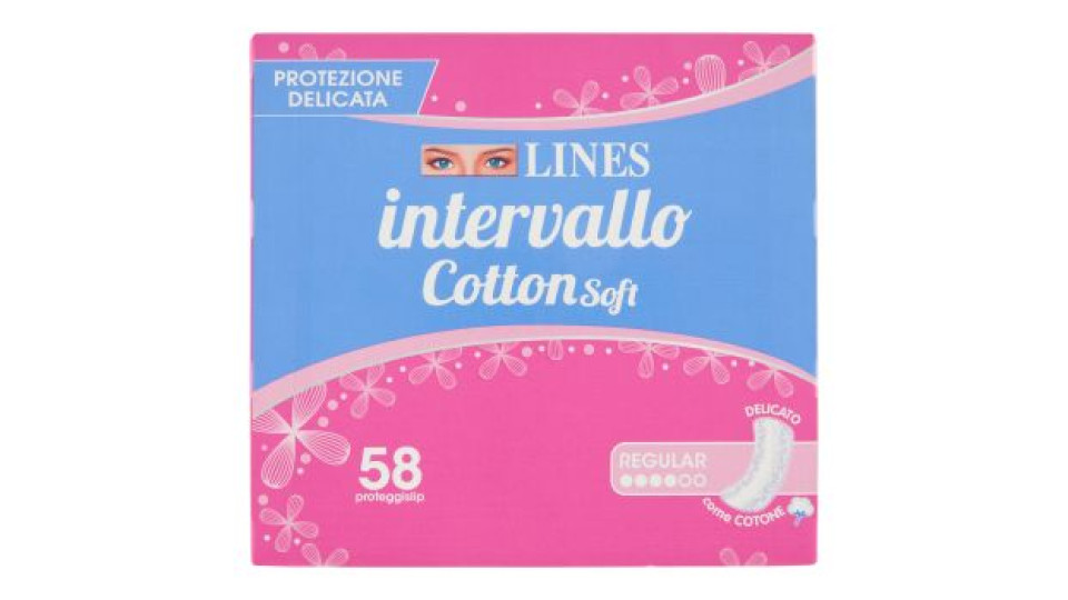Lines intervallo Cotton Soft Regular 58 pz