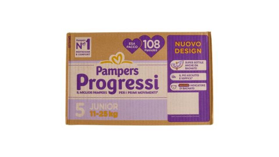 Pampers Progressi 5 Junior 11-25kg