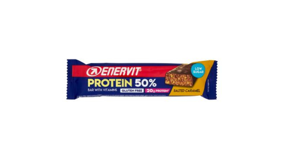 Enervit Protein 50% Bar with Vitamins Salted Caramel 40 g