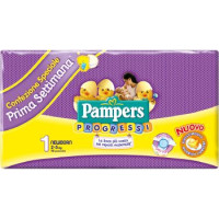 Pampers, Progressi taglia 1 Newborn (2-5 Kg)