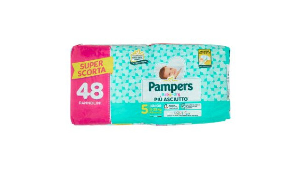 Pampers Baby-Dry 5 Junior 11-25 Kg