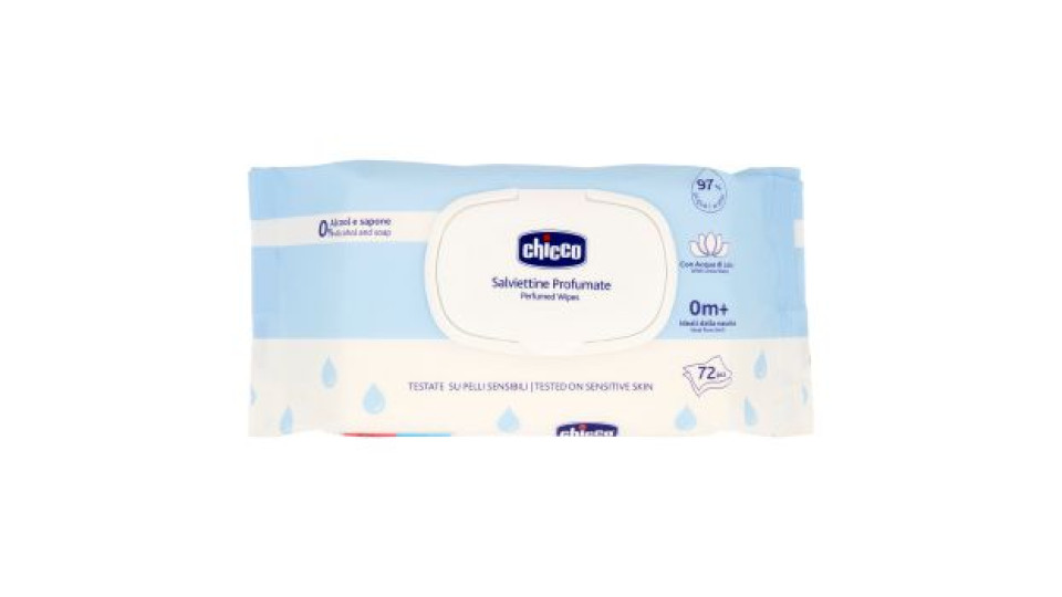 chicco Salviettine Profumate 0m+ 72 pz