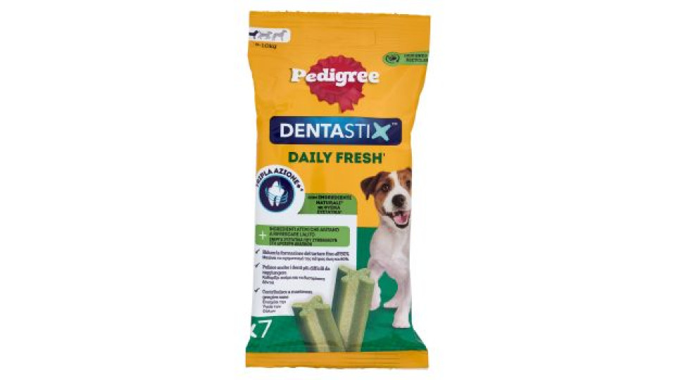 Pedigree Dentastix Fresh Snack per igiene orale Cane Piccolo 35 Pezzi 550 g