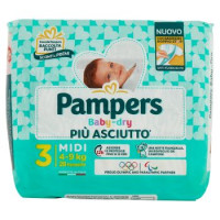 Pampers Baby-Dry 3 midi