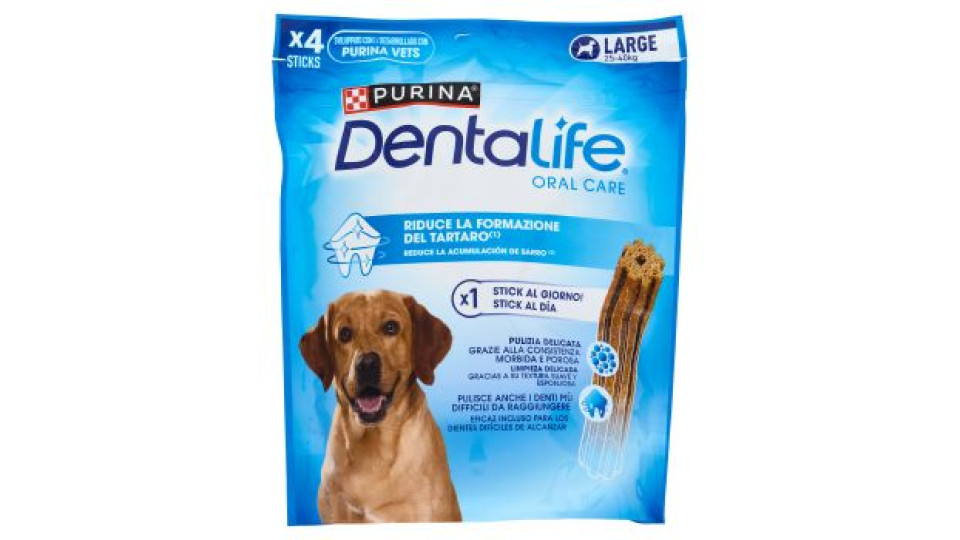 PURINA DENTALIFE Large Busta 4 Sticks 142 g