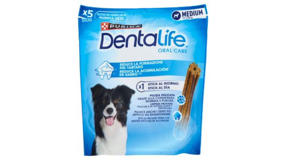 PURINA DENTALIFE Medium Busta 5 Sticks 115 g
