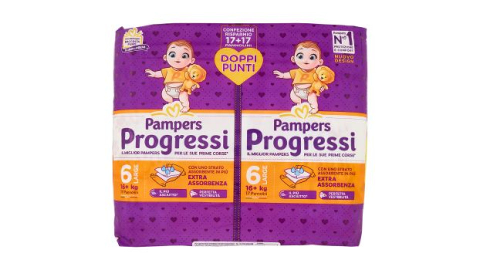 Pampers Progressi 5 large 13-27Kg