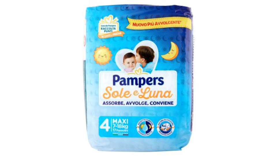 Pampers sole luna maxi x18